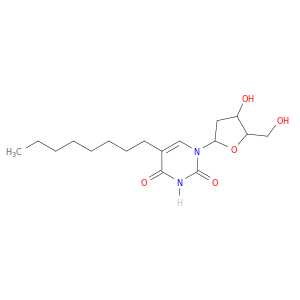 1-(4-Hydroxy-5-hydroxymethyl-tetrahydro-furan-2-yl)-5-octyl-1H-pyrimidine-2,4-dione