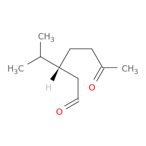 Heptanal, 3-(1-methylethyl)-6-oxo-, (R)-