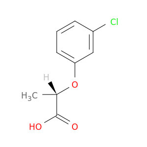 Propanoic acid, 2-(3-chlorophenoxy)-, (S)-