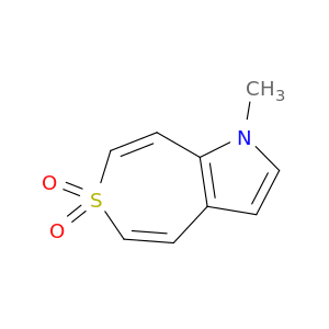 1H-Thiepino[4,5-b]pyrrole, 1-methyl-, 6,6-dioxide