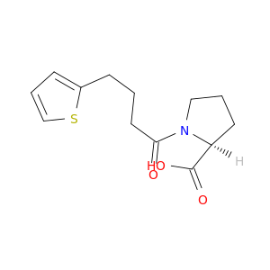 L-Proline, 1-[1-oxo-4-(2-thienyl)butyl]-
