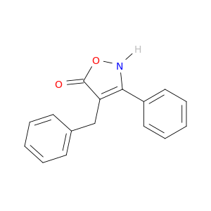 5(2H)-Isoxazolone, 3-phenyl-4-(phenylmethyl)-