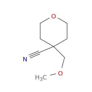 4-(methoxymethyl)oxane-4-carbonitrile
