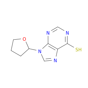6-Mercapto-9-(tetrahydro-2-furyl)purine