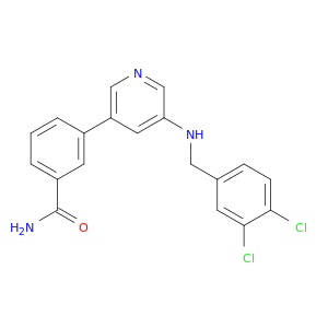 Benzamide, 3-[5-[[(3,4-dichlorophenyl)methyl]amino]-3-pyridinyl]-