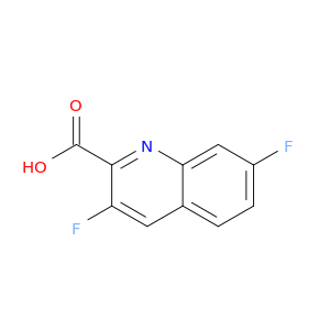 2-Quinolinecarboxylic acid, 3,7-difluoro-