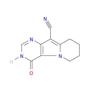 Pyrimido[4,5-b]indolizine-10-carbonitrile, 1,4,6,7,8,9-hexahydro-4-oxo-