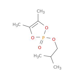 1,3,2-Dioxaphosphole, 4,5-dimethyl-2-(2-methylpropoxy)-, 2-oxide