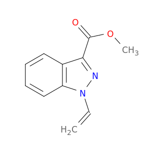 1H-Indazole-3-carboxylic acid, 1-ethenyl-, methyl ester