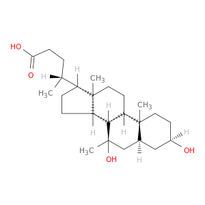 (4R)-4-[(3R,5S,7R,8S,9S,10R,13R,14S,17R)-3,7-DIHYDROXY-7,10,13-TRIMETH YL-1,2,3,4,5,6,8,9,11,12,14,15,16,17-TETRADECAHYDROCYCLOPENTA[A]PHENAN THREN-17-YL]PENTANOIC ACID