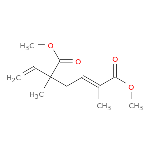 2-Hexenedioic acid, 5-ethenyl-2,5-dimethyl-, dimethyl ester, (E)-