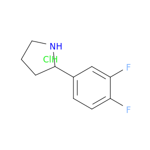 2-(3,4-Difluorophenyl)pyrrolidine Hydrochloride