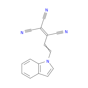 1,3-Butadiene-1,1,2-tricarbonitrile, 4-(1H-indol-1-yl)-