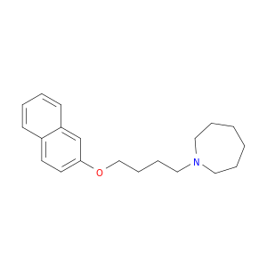 1H-Azepine, hexahydro-1-[4-(2-naphthalenyloxy)butyl]-