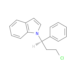 1H-Indole, 1-[(1R)-3-chloro-1-phenylpropyl]-
