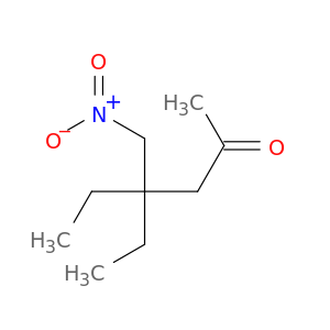 2-Hexanone, 4-ethyl-4-(nitromethyl)-