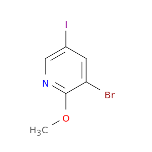 3-溴-5-碘-2-甲氧基吡啶