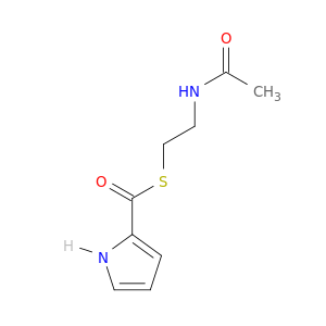 1H-Pyrrole-2-carbothioic acid, S-[2-(acetylamino)ethyl] ester