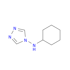4H-1,2,4-Triazol-4-amine, N-cyclohexyl-