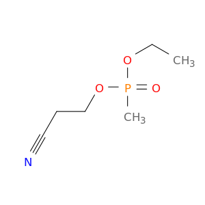 Phosphonic acid, methyl-, 2-cyanoethyl ethyl ester