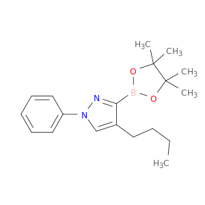 4-Butyl-1-phenyl-3-(4,4,5,5-tetramethyl-1,3,2-dioxaborolan-2-yl)-1H-pyrazole