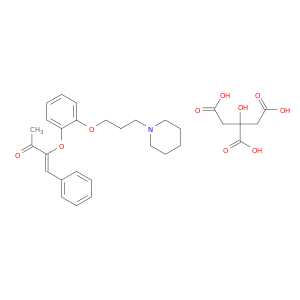2-(carboxymethyl)-2,4-dihydroxy-4-oxo-butanoate; (Z)-4-phenyl-3-[2-[3-(3,4,5,6-tetrahydro-2H-pyridin-1-yl)propoxy]phenoxy]but-3-en-2-one