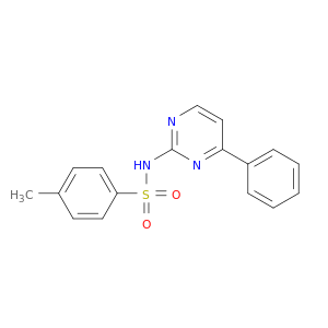 Benzenesulfonamide, 4-methyl-N-(4-phenyl-2-pyrimidinyl)-