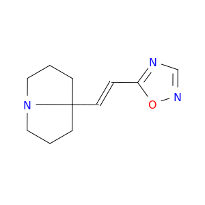 1H-Pyrrolizine, hexahydro-7a-[(1E)-2-(1,2,4-oxadiazol-5-yl)ethenyl]-