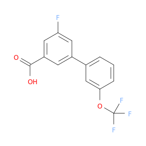 5-Fluoro-3-(3-trifluoromethoxyphenyl)benzoic acid