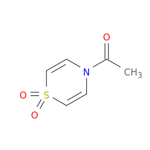 4H-1,4-Thiazine, 4-acetyl-, 1,1-dioxide