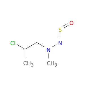 1-(2-chloropropyl)-1-methyl-2-sulfinylhydrazine