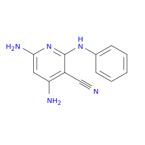 4,6-二氨基-2-(苯基氨基)-3-吡啶羰基腈