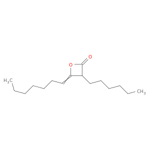 2-Oxetanone, 4-heptylidene-3-hexyl-