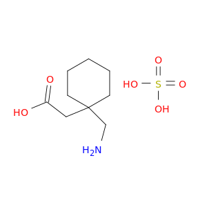 Cyclohexaneacetic acid, 1-(aminomethyl)-, sulfate (1:1)