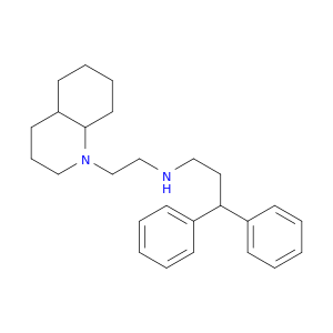 1(2H)-Quinolineethanamine, N-(3,3-diphenylpropyl)octahydro-