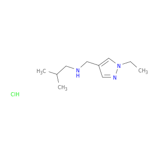 N-[(1-Ethyl-1H-pyrazol-4-yl)methyl]-2-methyl-1-propanamine Hydrochloride