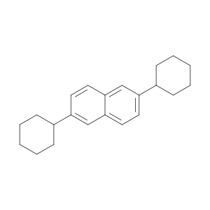 Naphthalene, 2,6-dicyclohexyl-