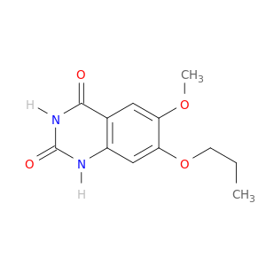 2,4(1H,3H)-Quinazolinedione, 6-methoxy-7-propoxy-