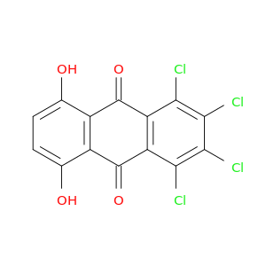 9,10-Anthracenedione, 1,2,3,4-tetrachloro-5,8-dihydroxy-