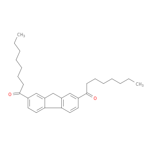 1-Octanone, 1,1'-(9H-fluorene-2,7-diyl)bis-