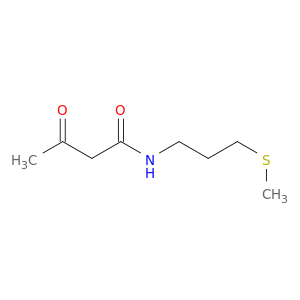 Butanamide, N-[3-(methylthio)propyl]-3-oxo-
