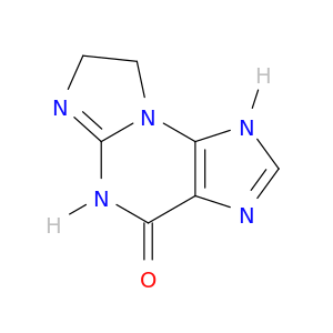 1H-Imidazo[2,1-b]purin-4(5H)-one,7,8-dihydro-