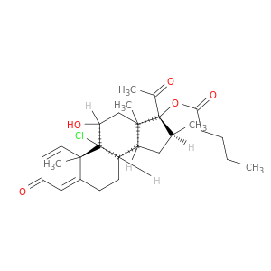 PREGNA-1,4-二烯-3,20-二酮,9-氯-11-羟基-16-甲基-17-[(1-氧戊基)氧]-,(11β,16β)-
