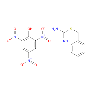 benzyl carbamimidothioate- 2,4,6-trinitrophenol(1:1)