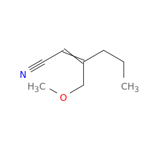 2-Hexenenitrile, 3-(methoxymethyl)-