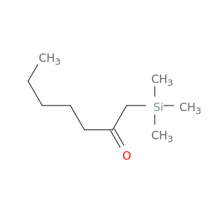 2-Heptanone, 1-(trimethylsilyl)-