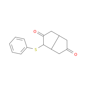 2,5(1H,3H)-Pentalenedione, tetrahydro-1-(phenylthio)-