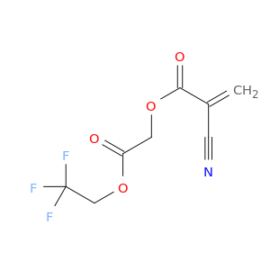 2-Propenoic acid, 2-cyano-, 2-oxo-2-(2,2,2-trifluoroethoxy)ethyl ester