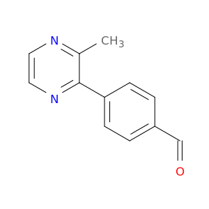 Benzaldehyde,4-(3-methyl-2-pyrazinyl)-