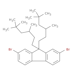 9H-Fluorene, 2,7-dibromo-9,9-bis(3,5,5-trimethylhexyl)-